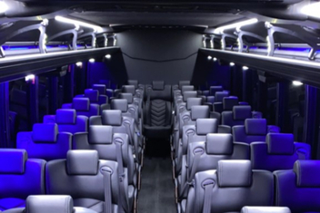 Coeur dAlene Charter Bus Interior